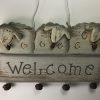 Decoratief bord – Welcome met schapen