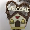 Decoratief bord - Welcome met hartje